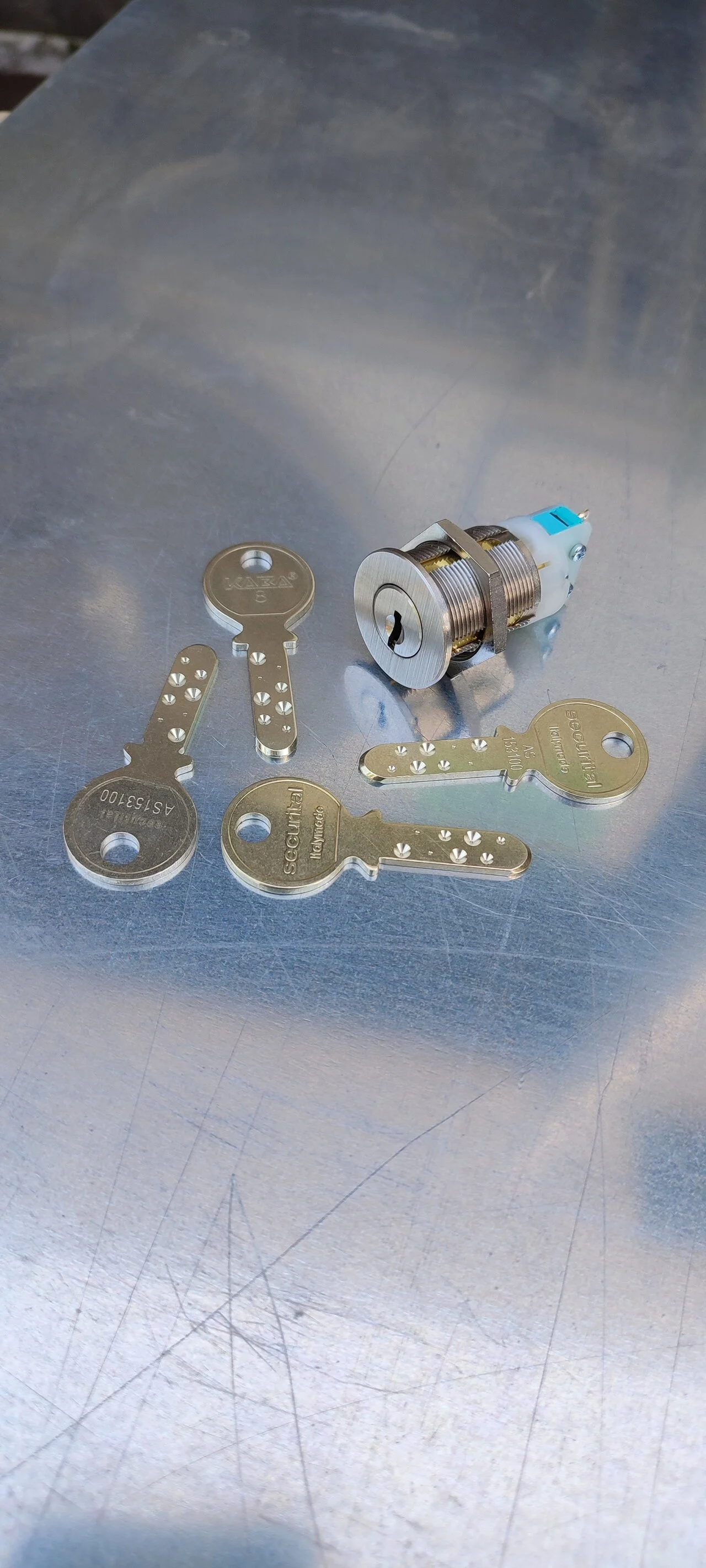 Lockmall 14 Pezzi Kaba Apri-serratura Con Serratura A Cilindro